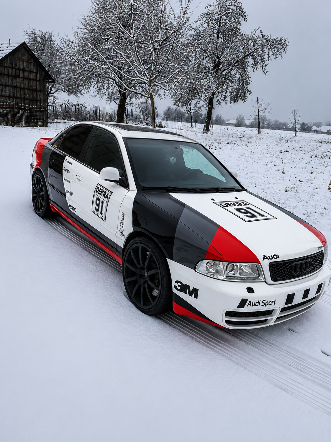 Audi S4 · Race Livery — Teilfolierung